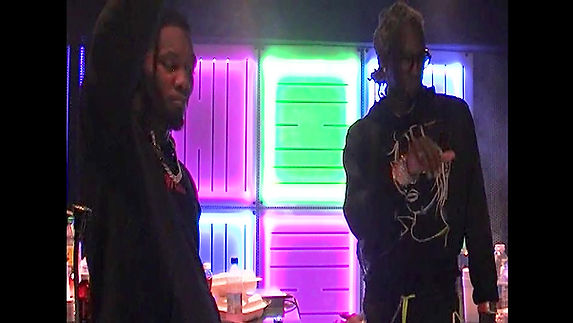 Young Thug & Offset in Studio